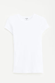 Filippa K / fine rib tee / White