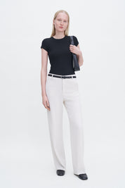 Filippa K / Fine Rib Tee / Black
