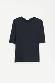 Filippa K / Cotton Stretch Elbow Sleeve / Black