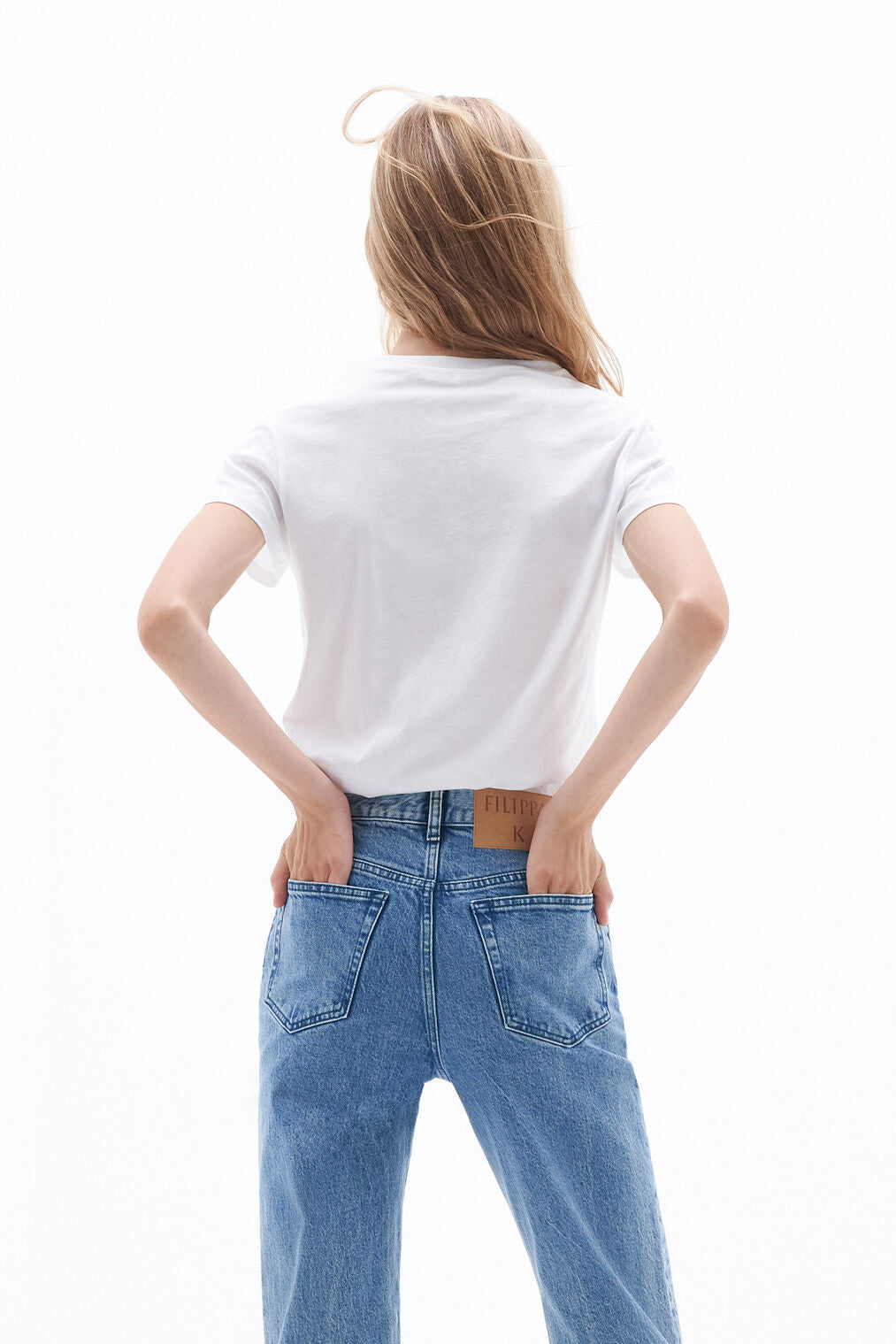 Filippa K / Stretch Cotton Tee / White