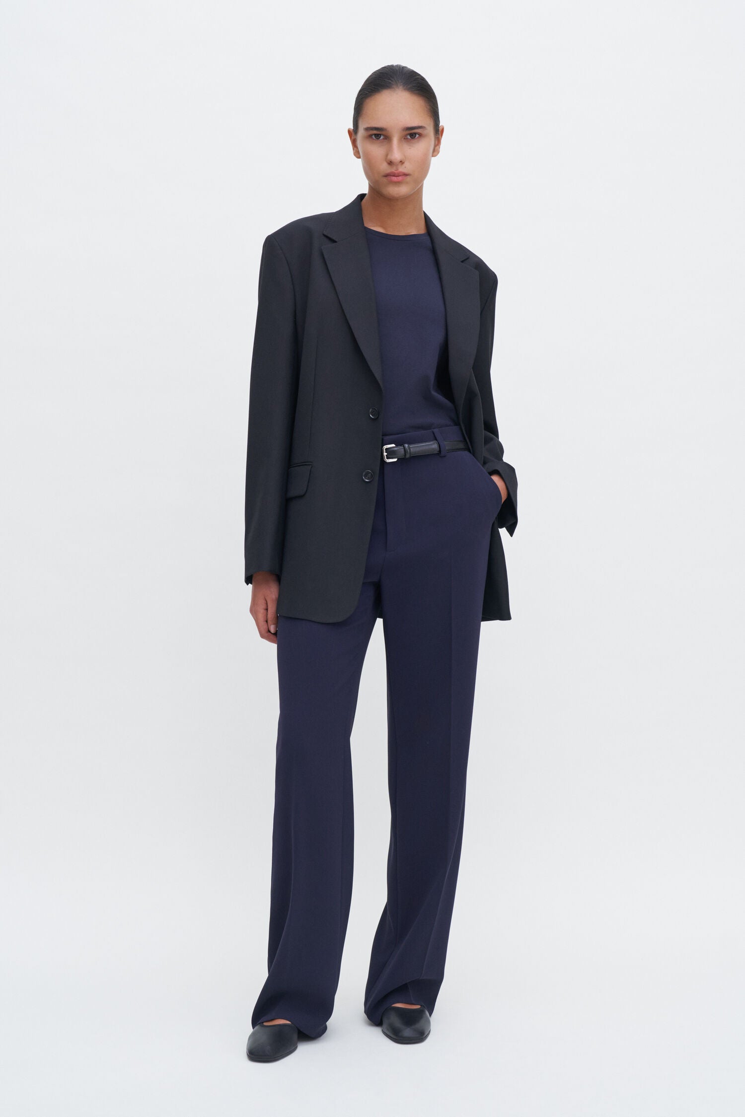 Filippa K / Soft Cotton Tee / Navy