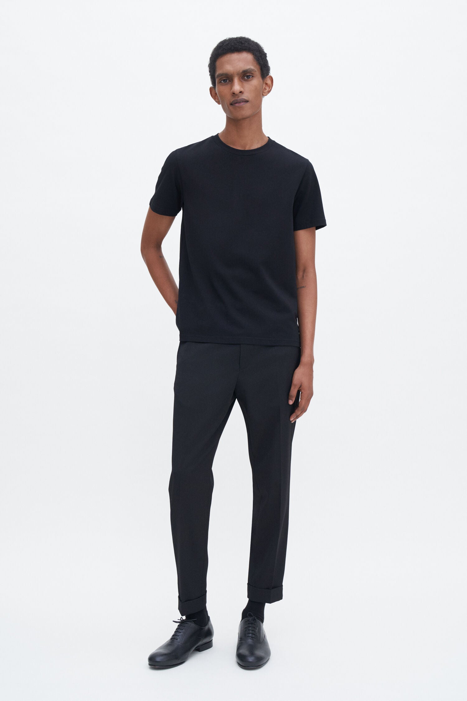 Filippa K / stretch cotton tee / Black