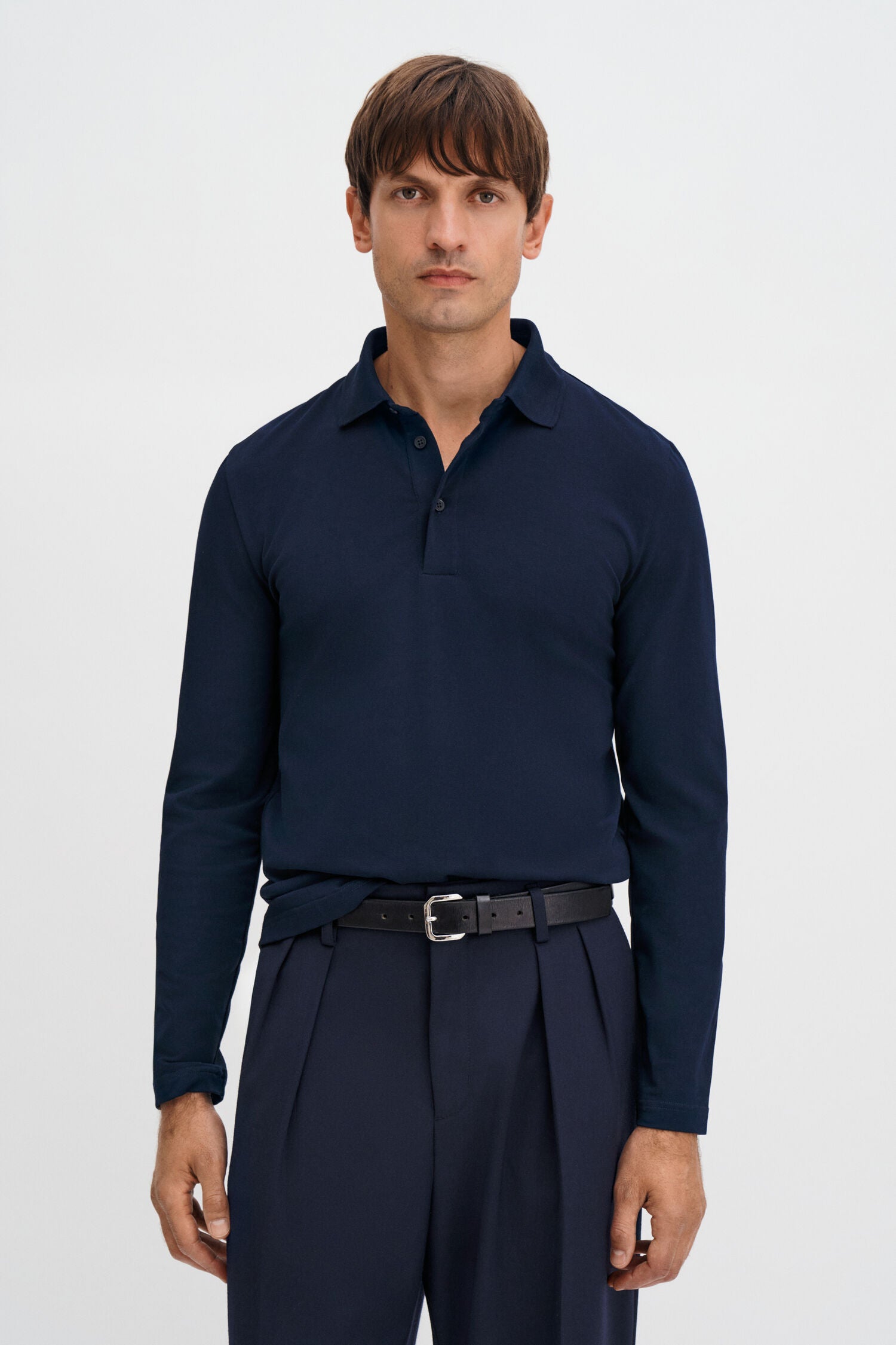 Filippa K / luke stretch polo shirt / Navy