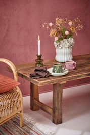 Ib Laursen / Tasse m/Henkel Varbjerg rosa Farbspiel