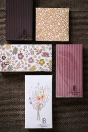 Ib Laursen / Serviette 10x20 cm harvest bloom 16 Stck/Pck