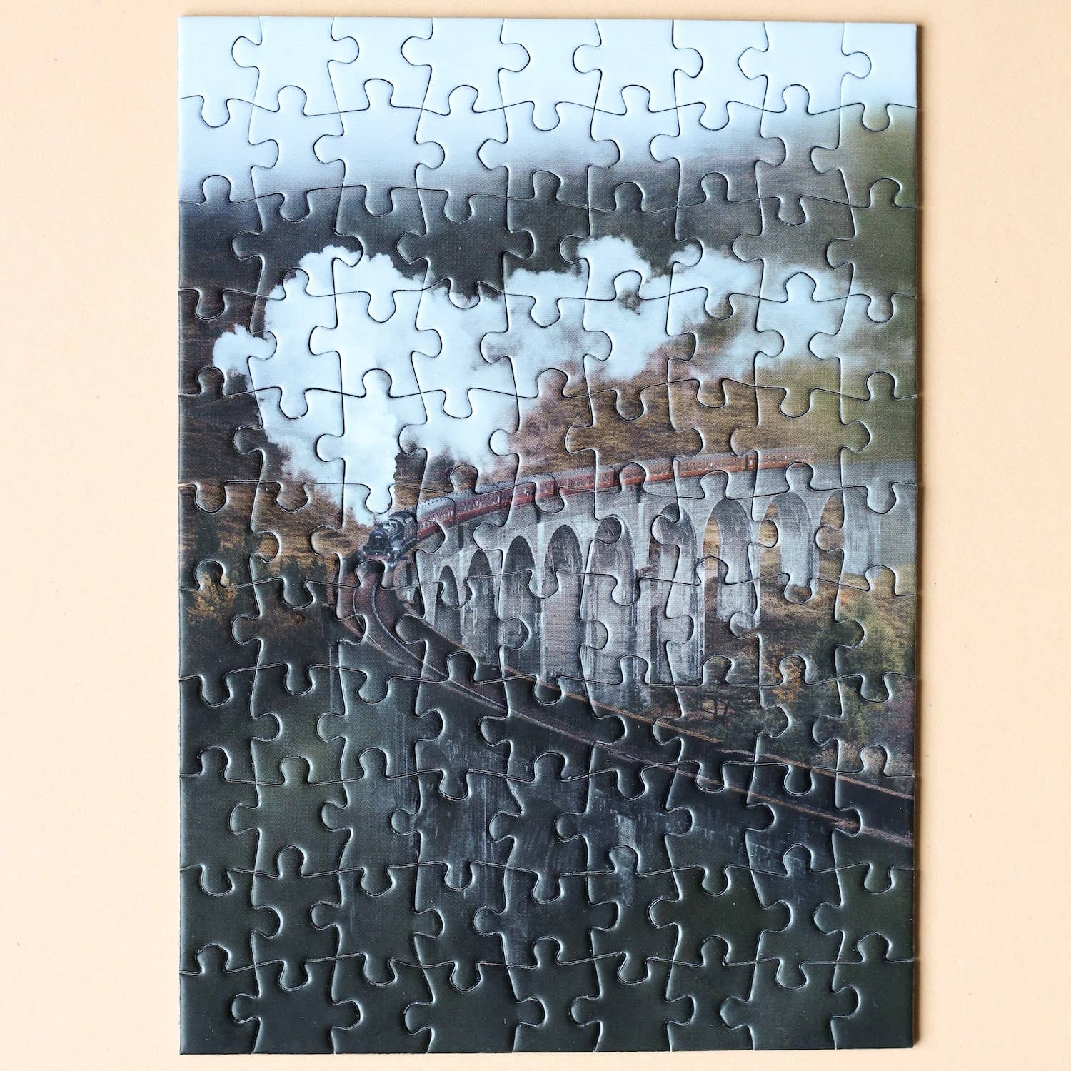 Mini-Puzzle Glenfinnan Viaduct, 99 Teile - Puzzlery