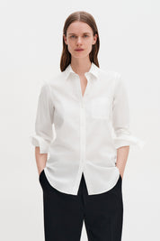 Filippa K / classic stretch shirt / White