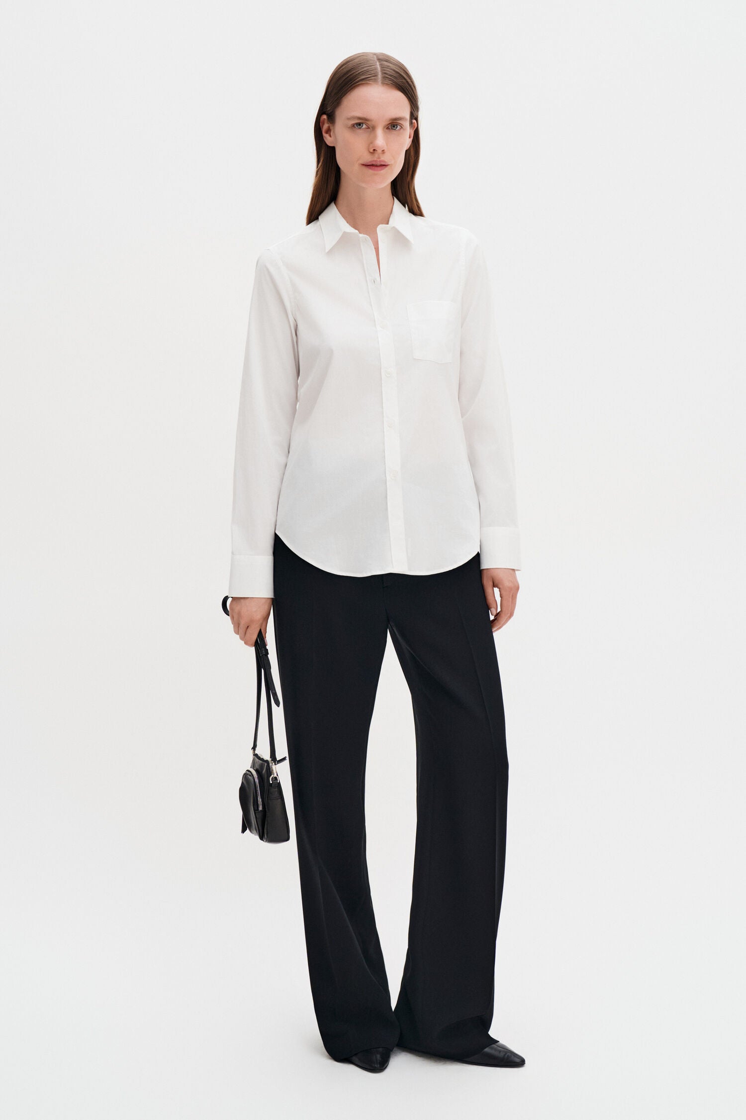 Filippa K / classic stretch shirt / White