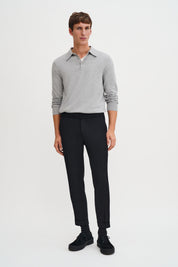 Filippa K / terry cropped trousers / Black