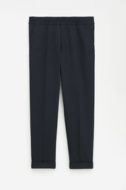 Filippa K / terry cropped trousers / Black