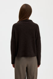 Filippa K / mika yak funnelneck sweater / Golden Brown