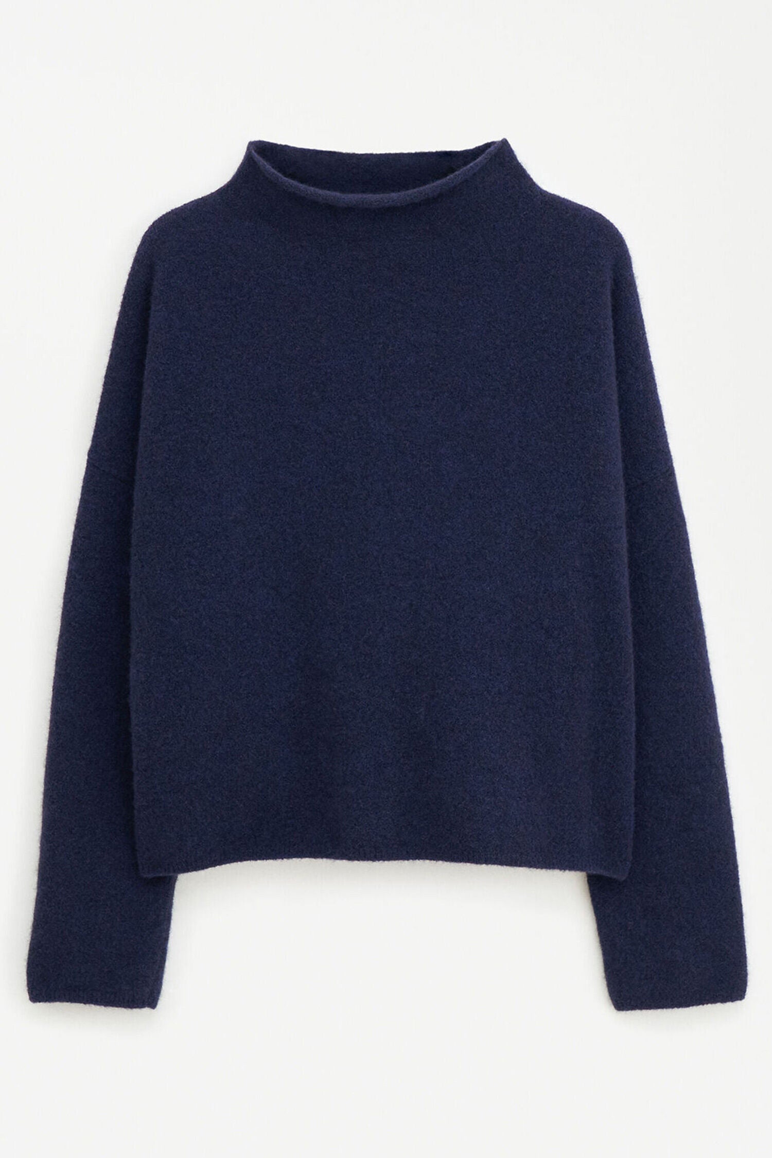 Filippa K / mika yak funnelneck sweater / Navy