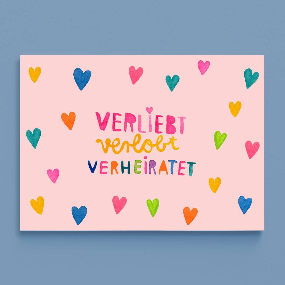 Frau Ottilie - Postkarte *Verliebt verlobt verheiratet* (VE=10)