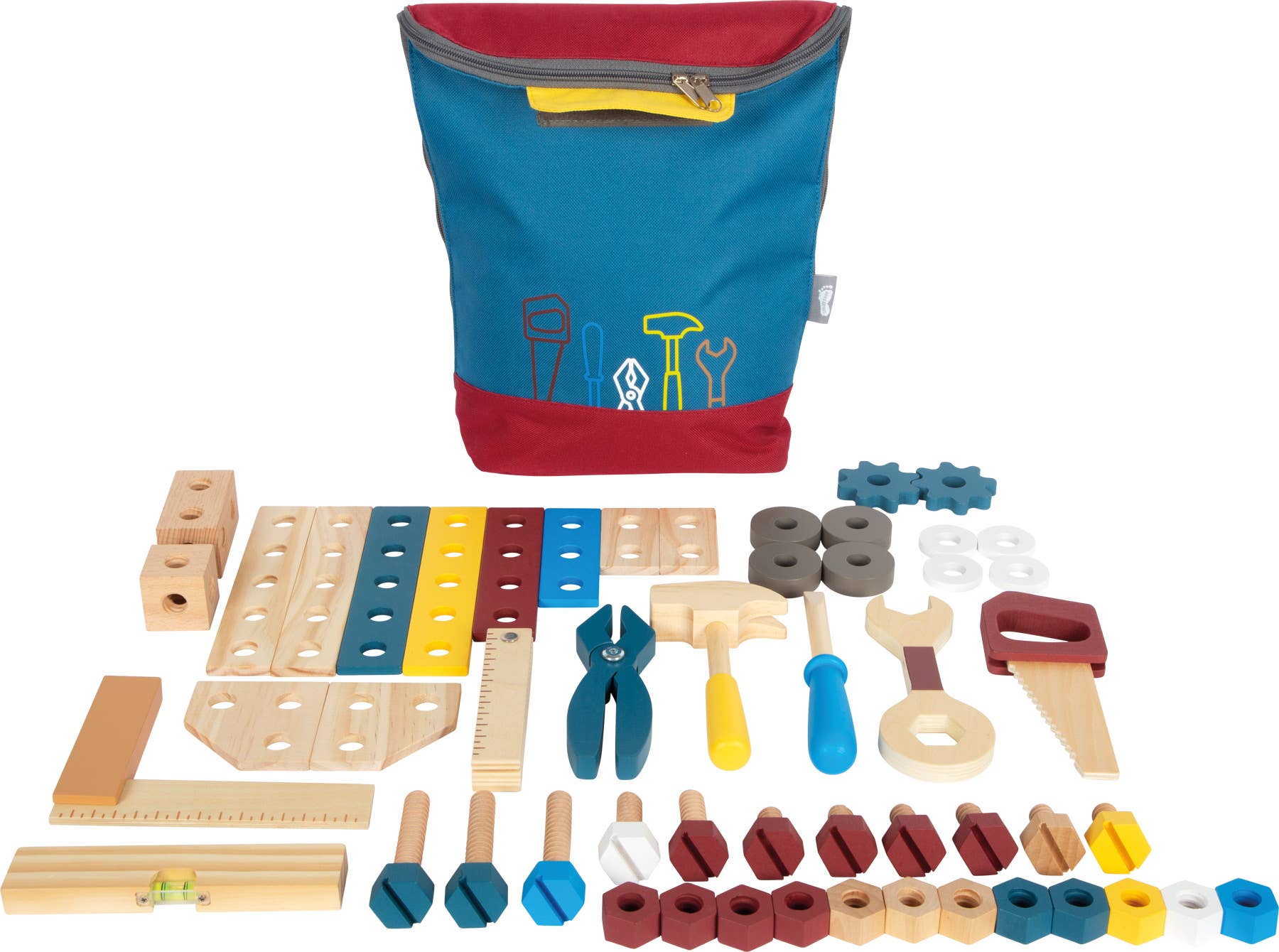 Werkzeugrucksack „Workshop“ | Spielwerkzeug | Holzspielzeug