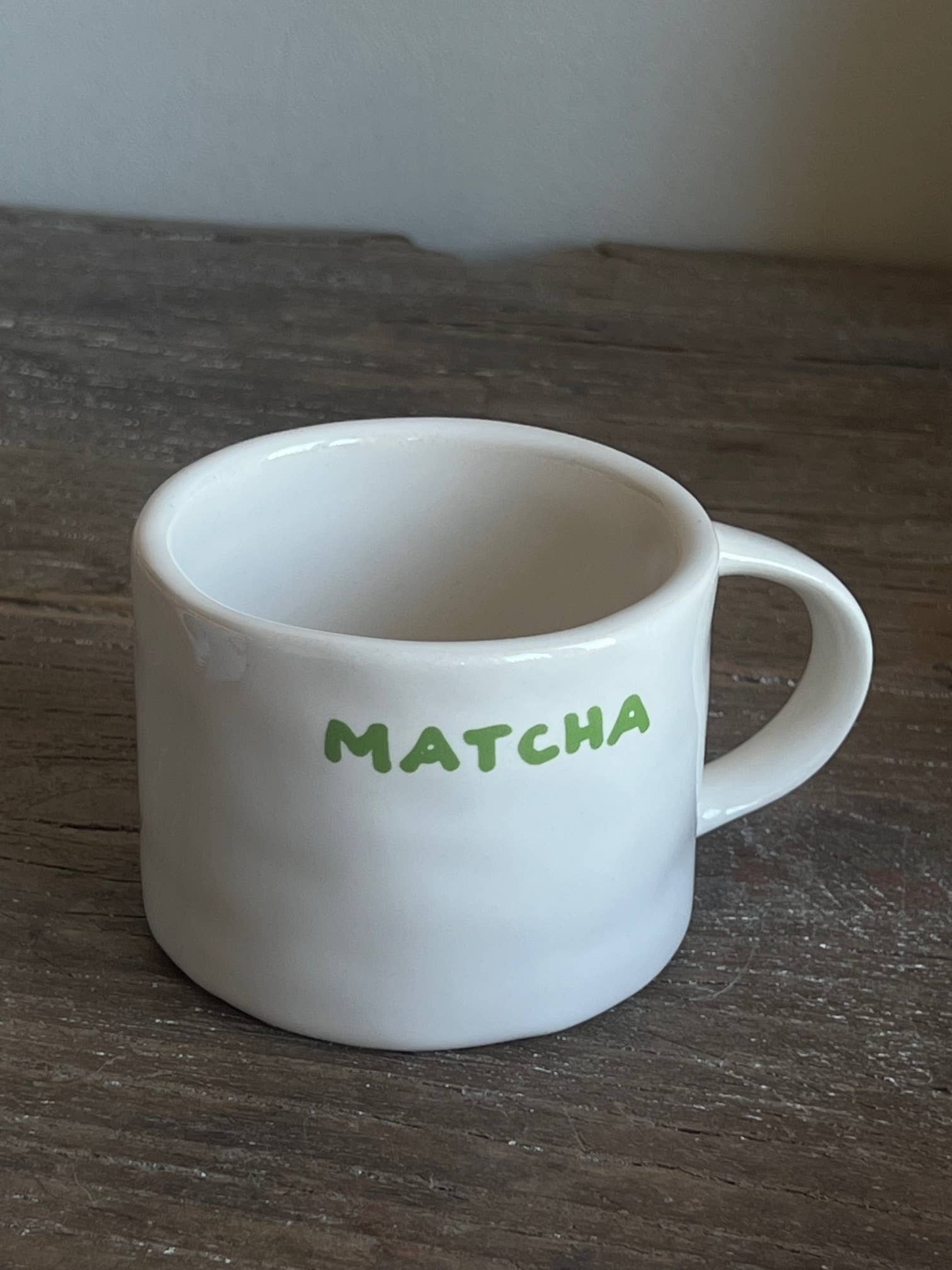 Sisi / 'MATCHA' Tasse in weiß / grün