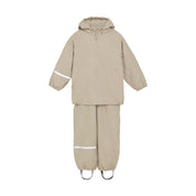 CeLaVi / Rainwear Set w. fleece / White Pepper
