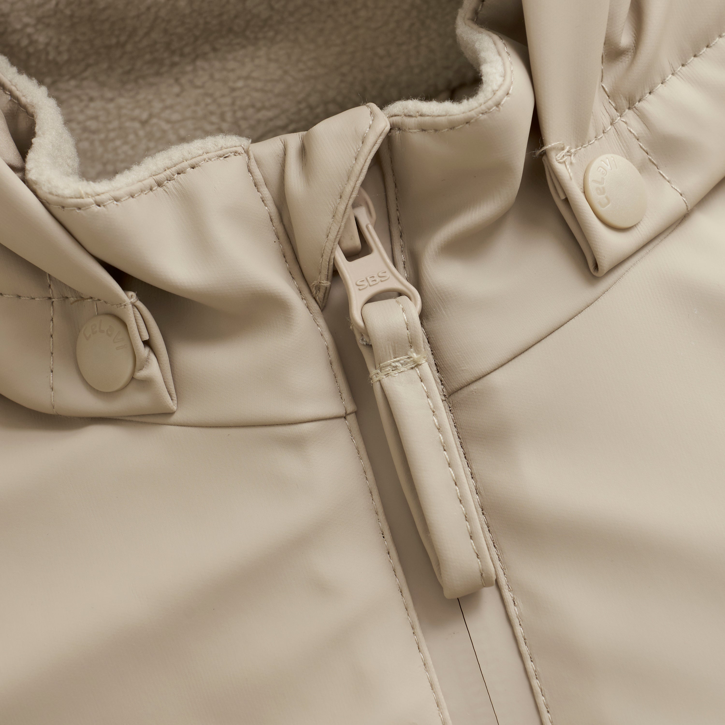 CeLaVi / Rainwear Suit w. fleece / White Pepper