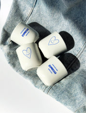 Goldscherben - Espresso Becher 2er Set / Big hearts