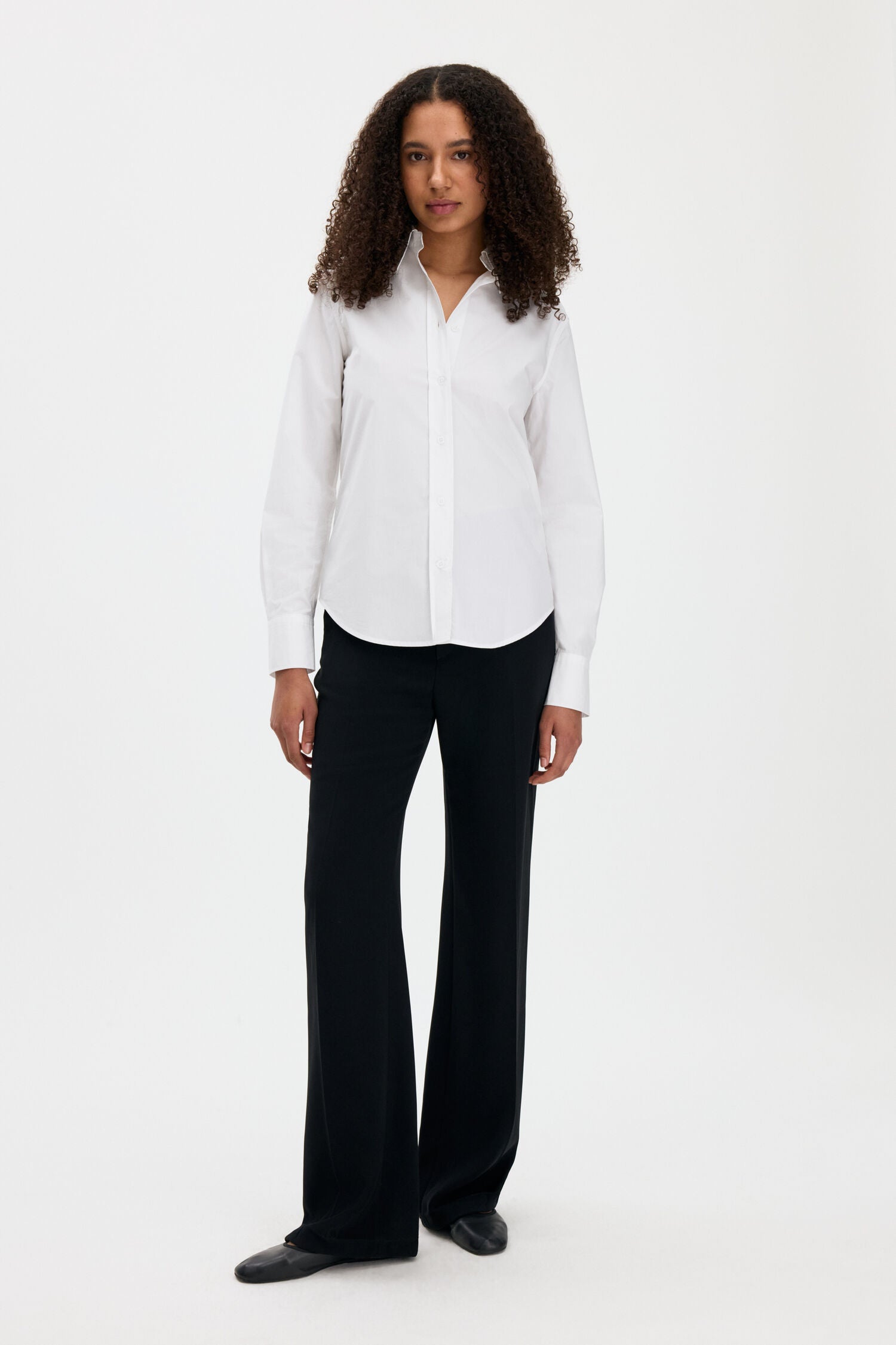 Filippa K / classic poplin shirt / White