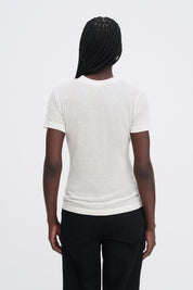 Filippa K / lyocell cashmere tee / Off-White