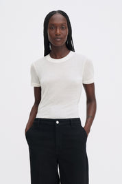 Filippa K / lyocell cashmere tee / Off-White