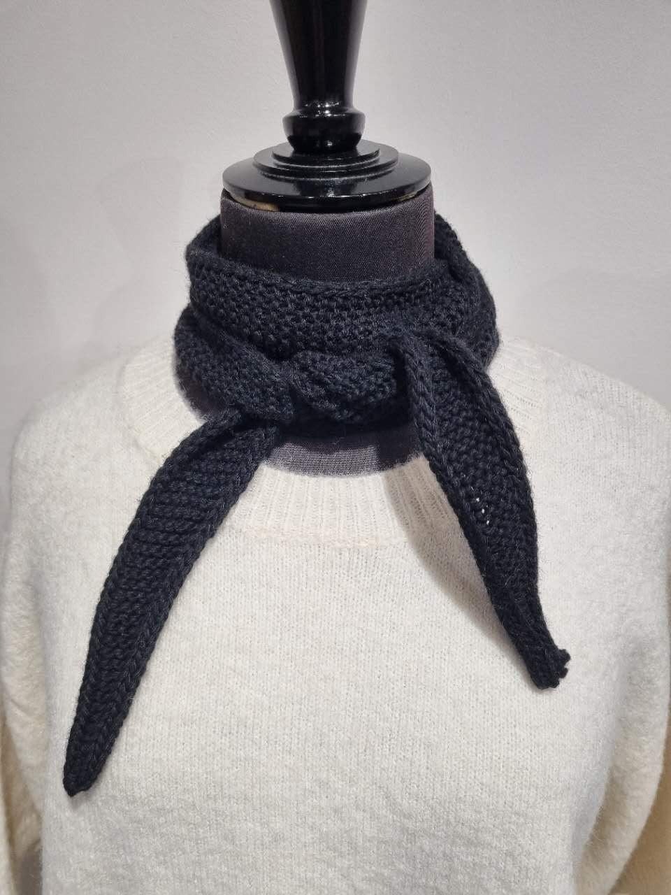 Calie Paris / "Sophie-Schal": Navy Blau