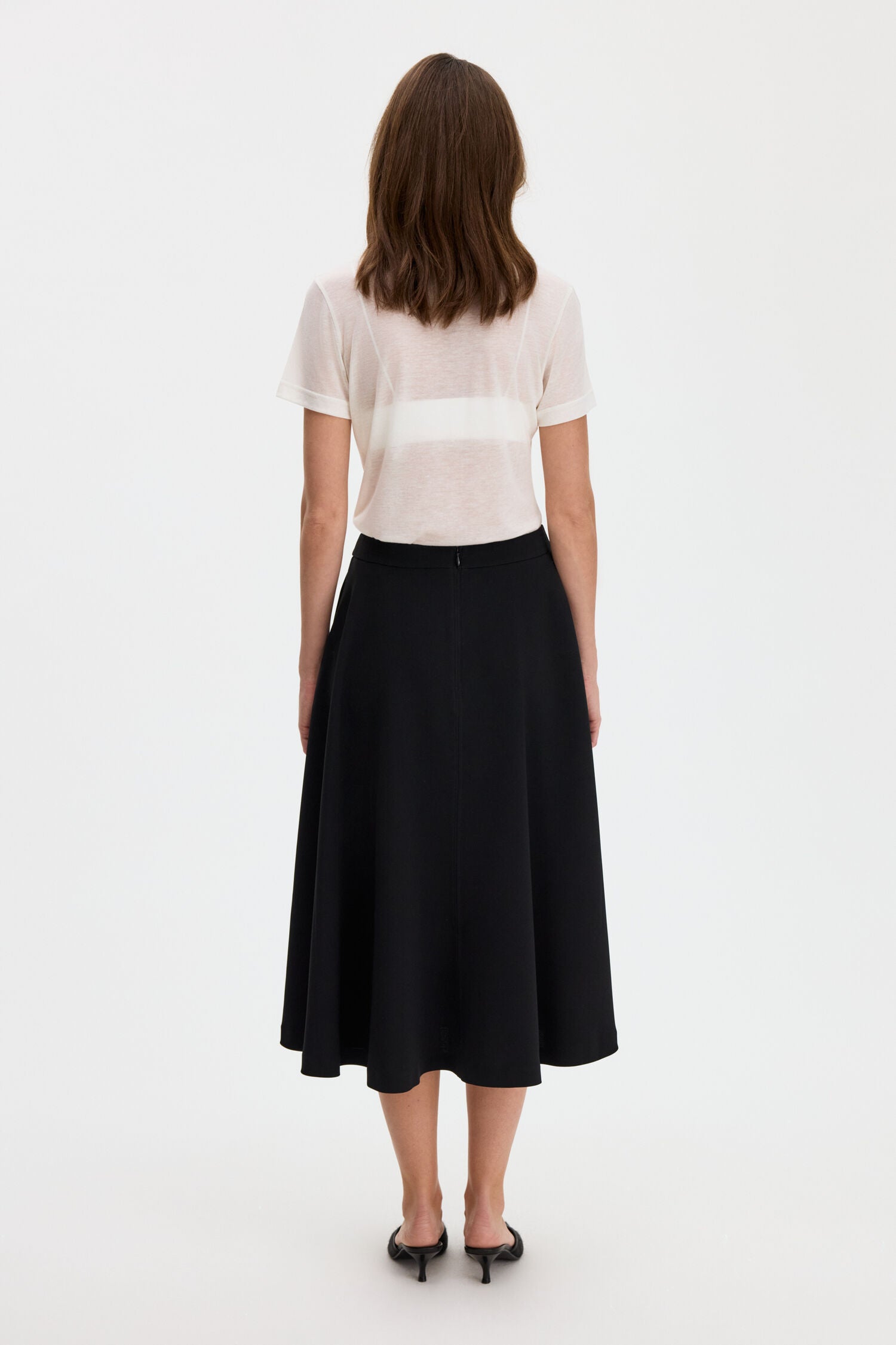 Filippa K / flared skirt / Black