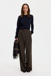 Filippa K / soft wool crewneck sweater / Navy