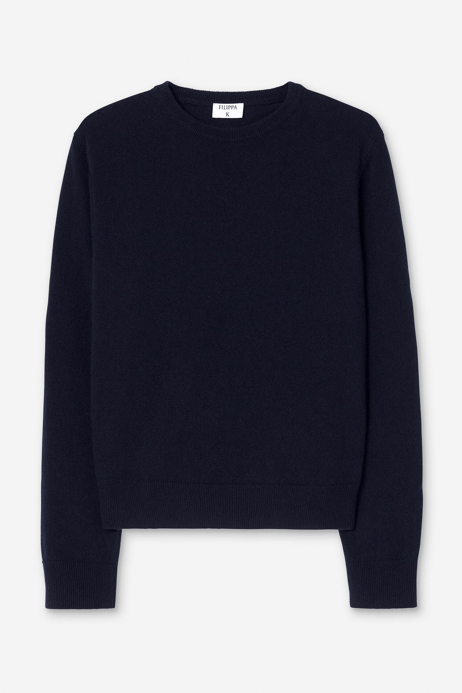Filippa K / soft wool crewneck sweater / Navy