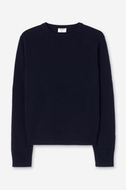 Filippa K / soft wool crewneck sweater / Navy