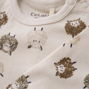 CeLaVi / Body LS - AOP / Savannah Tan