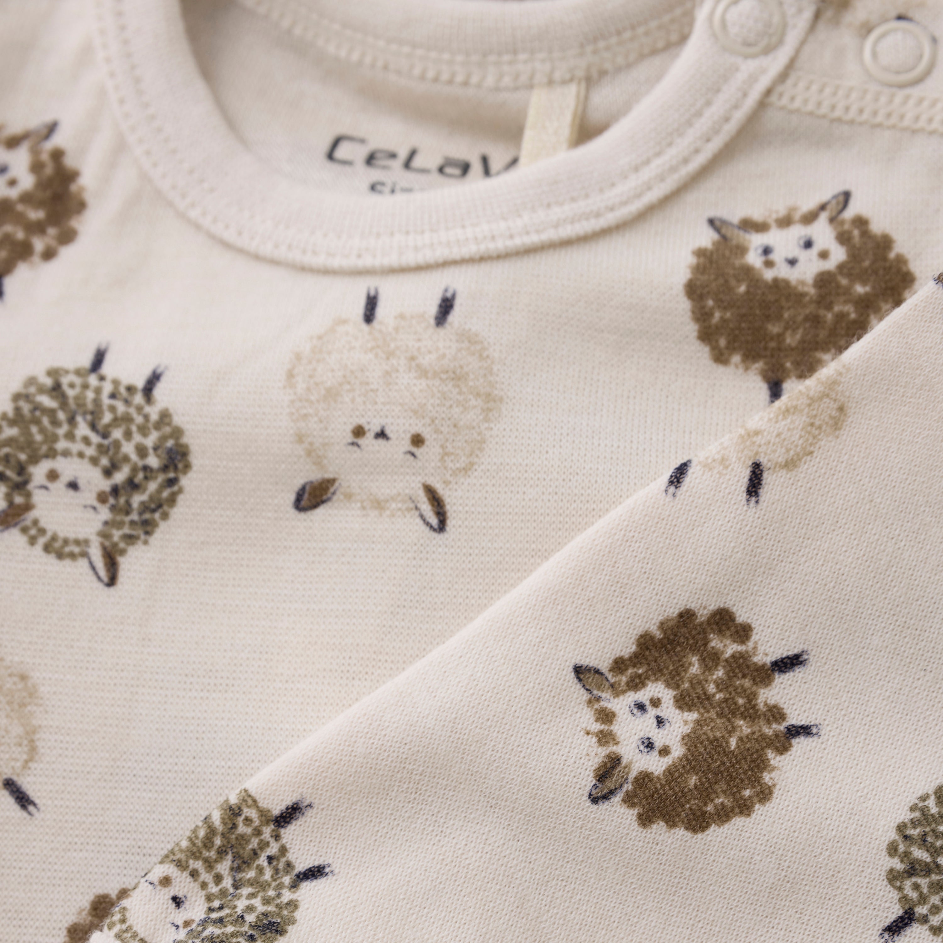 CeLaVi / Body LS - AOP / Savannah Tan
