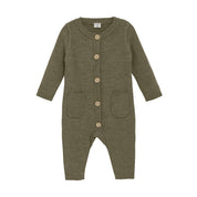 CeLaVi / Jumpsuit - Knitted / Dusky Green