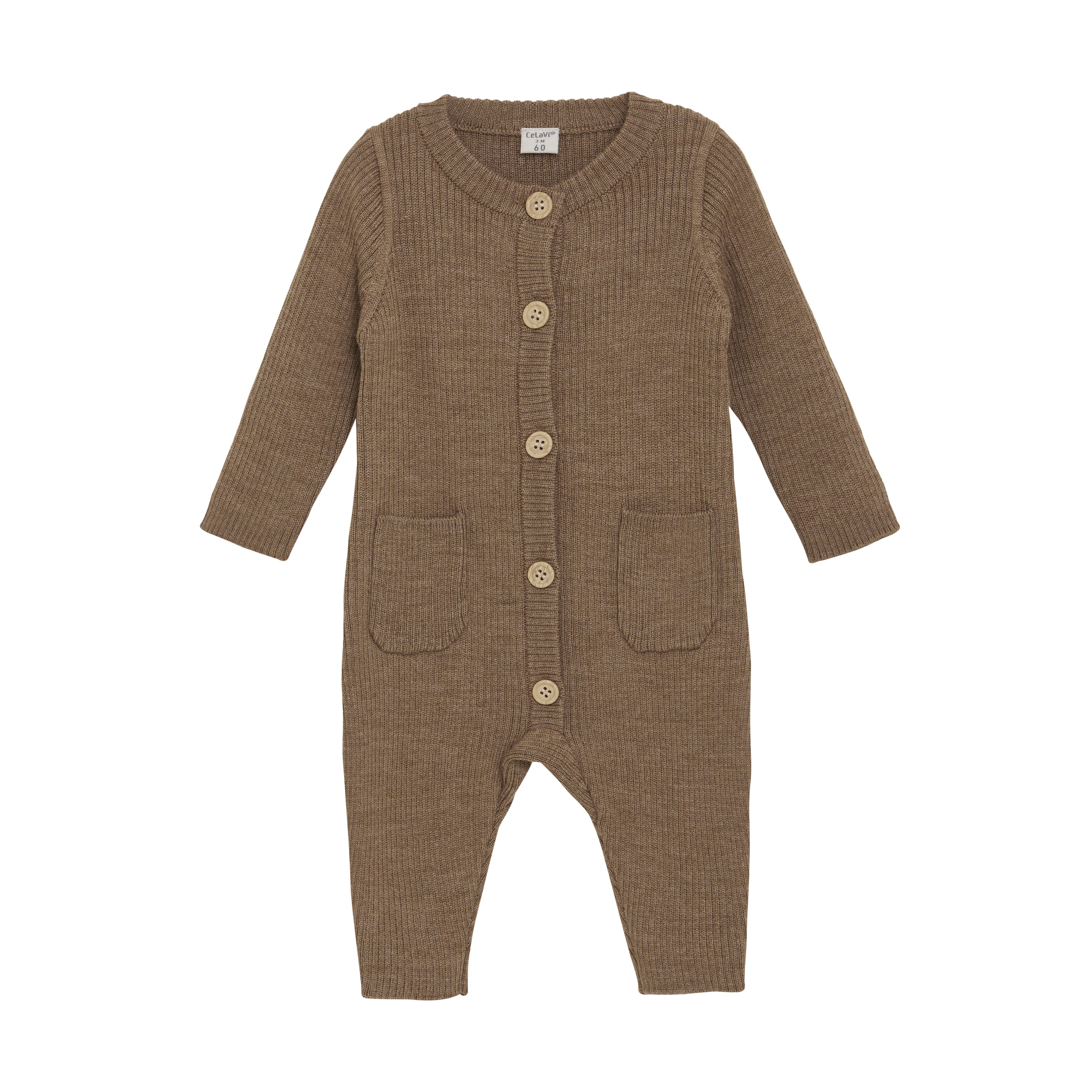 CeLaVi / Jumpsuit - Knitted / Cocoa Creme