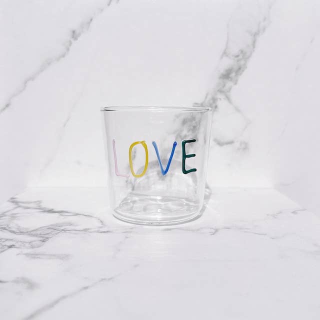 Glas LOVE