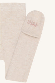 Hust&Claire / HCFoxie Stockings Wool blend Stockings / Ivory