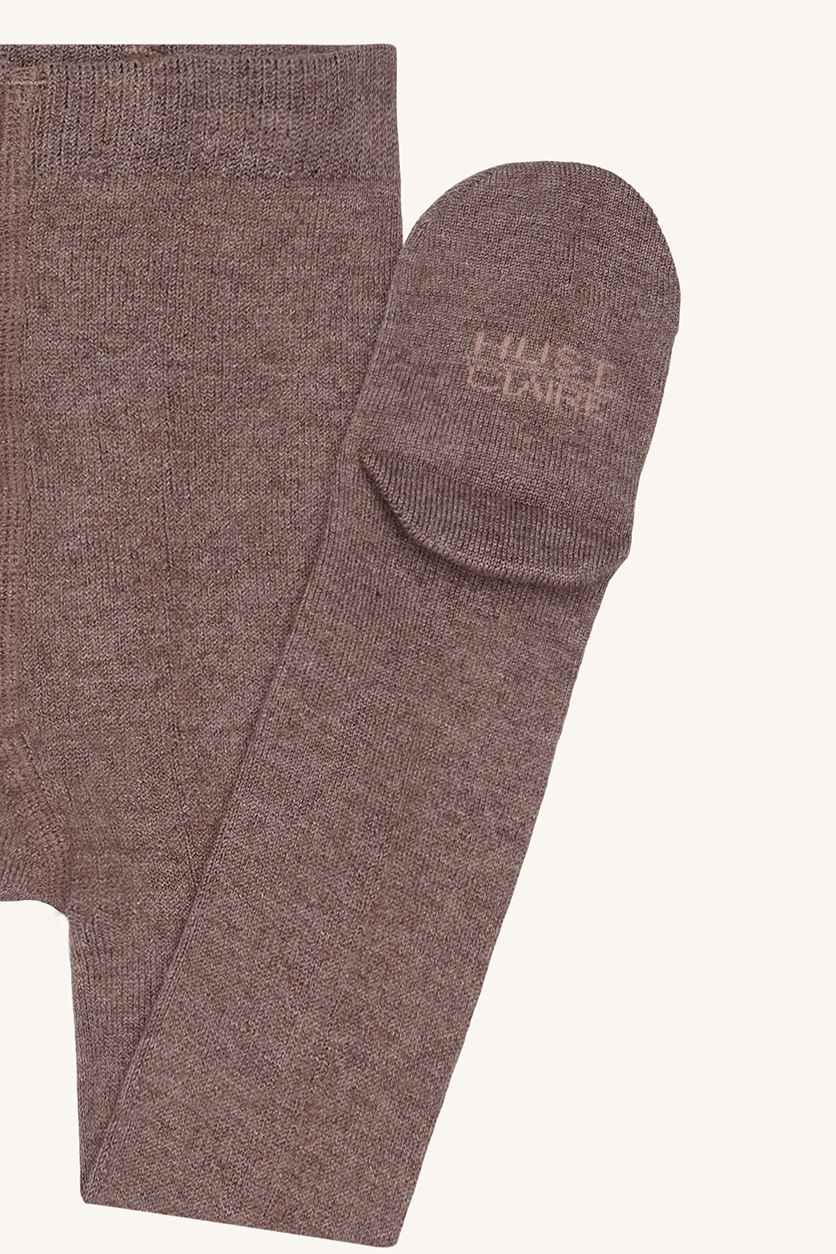 Hust&Claire / HCFoxie Stockings Wool blend Stockings / Brown stone
