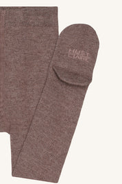 Hust&Claire / HCFoxie Stockings Wool blend Stockings / Brown stone