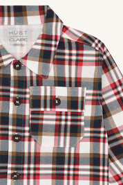 Hust & Claire / HCRavn Fall Check / Warm red