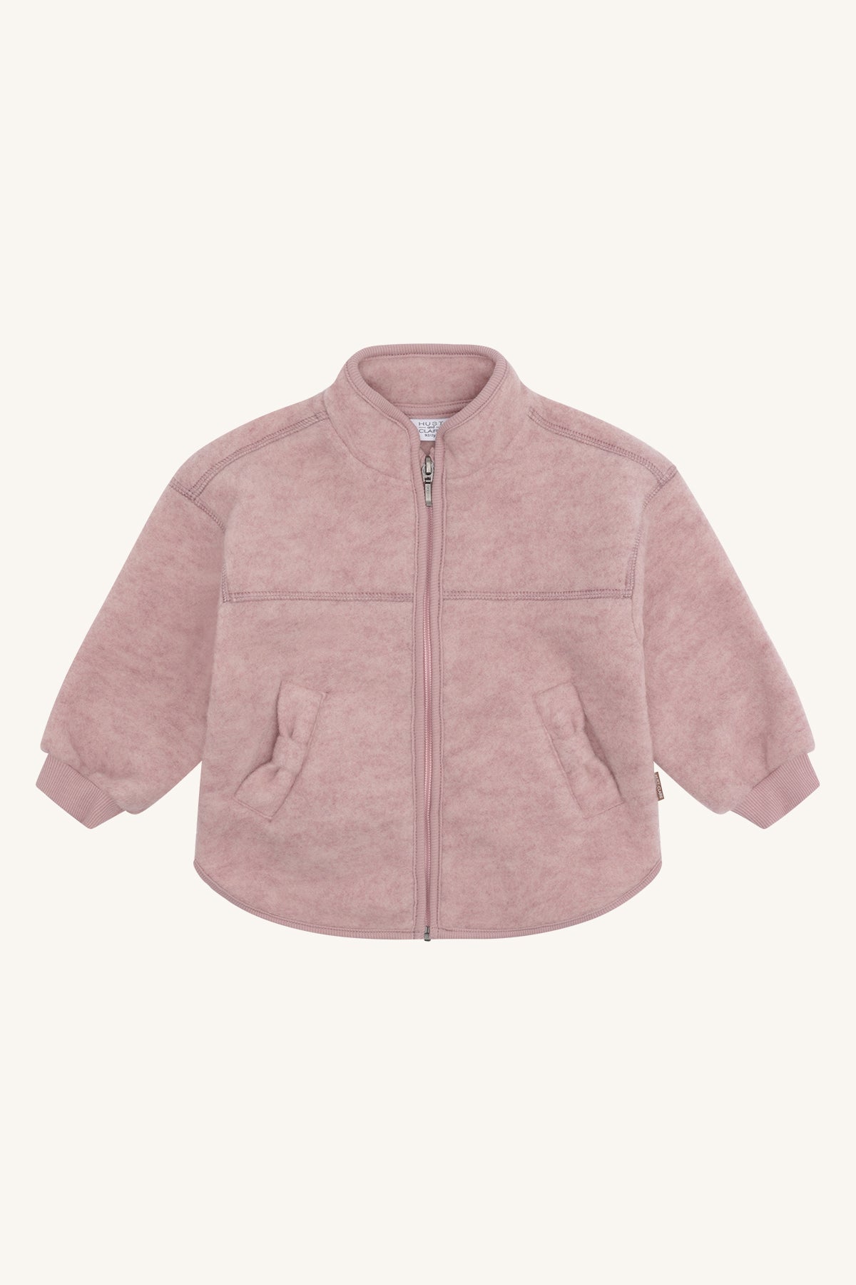 Hust&Claire / HCEmi Zip Jacket Wool Fleece / Heather