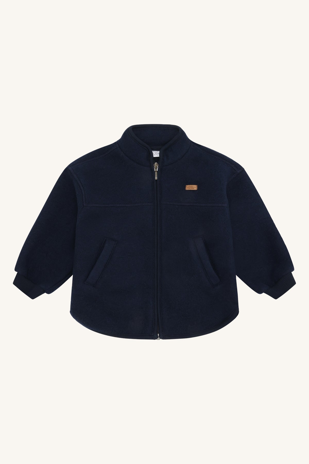 Hust&Claire / HCEmi Zip Jacket Wool Fleece / More navy
