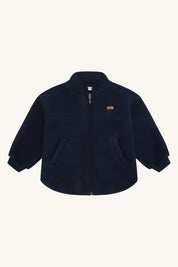 Hust&Claire / HCEmi Zip Jacket Wool Fleece / More navy