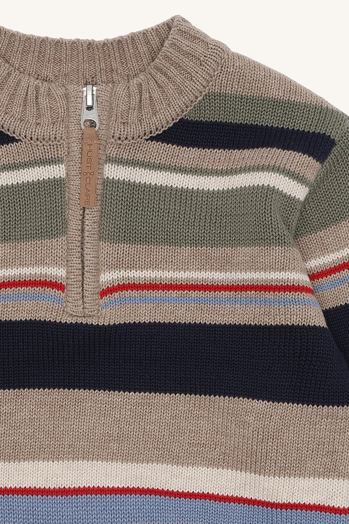 Hust & Claire / HCPelle KnitStripe / Biscuit
