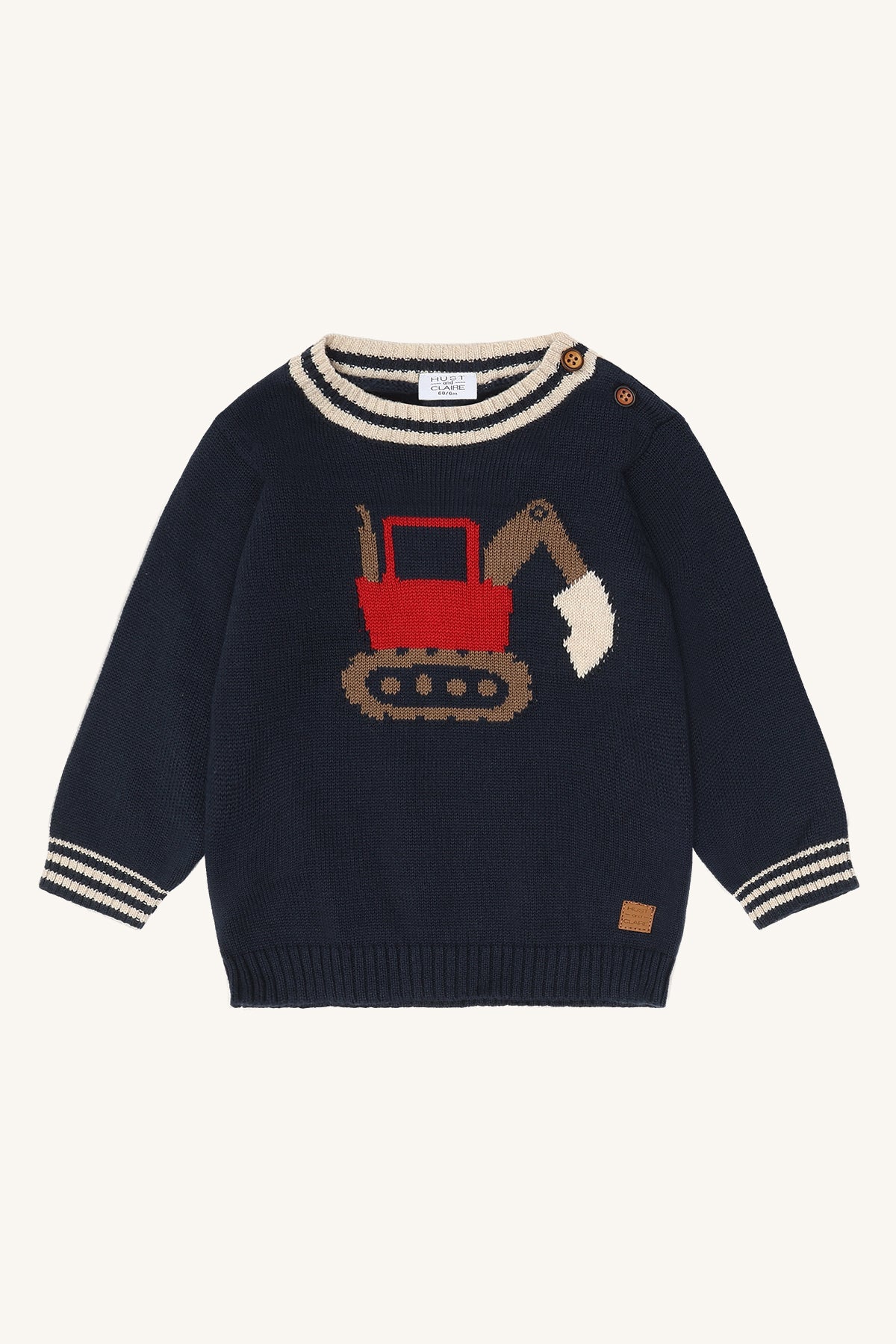 Hust & Claire / HCPilou Knit Backhoe / More navy