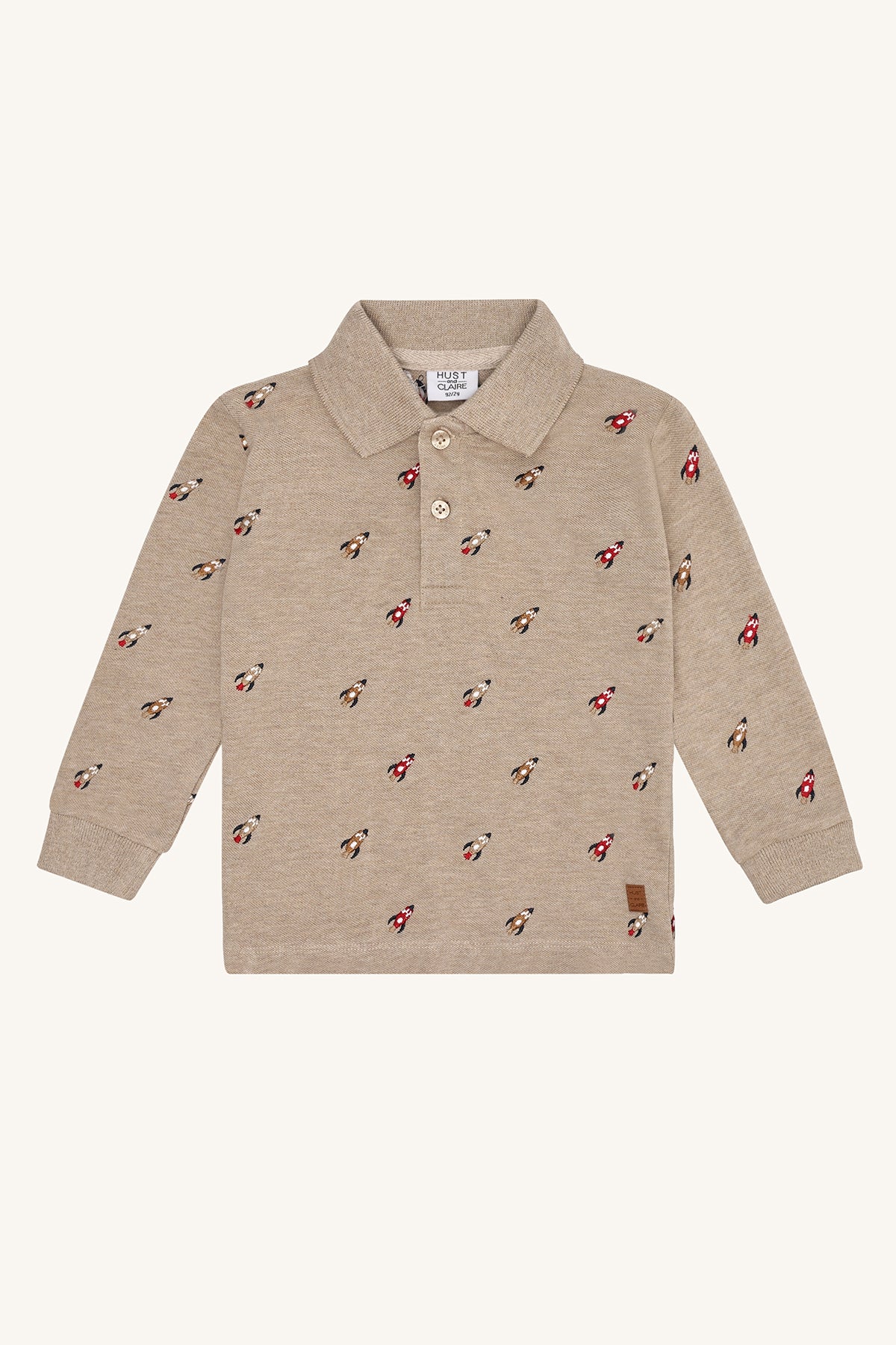 Hust & Claire / HCStevie Space embroidery / Biscuit