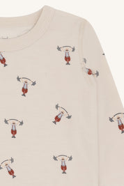 Hust&Claire / HCAbba Strong Man T-shirt / French Oak