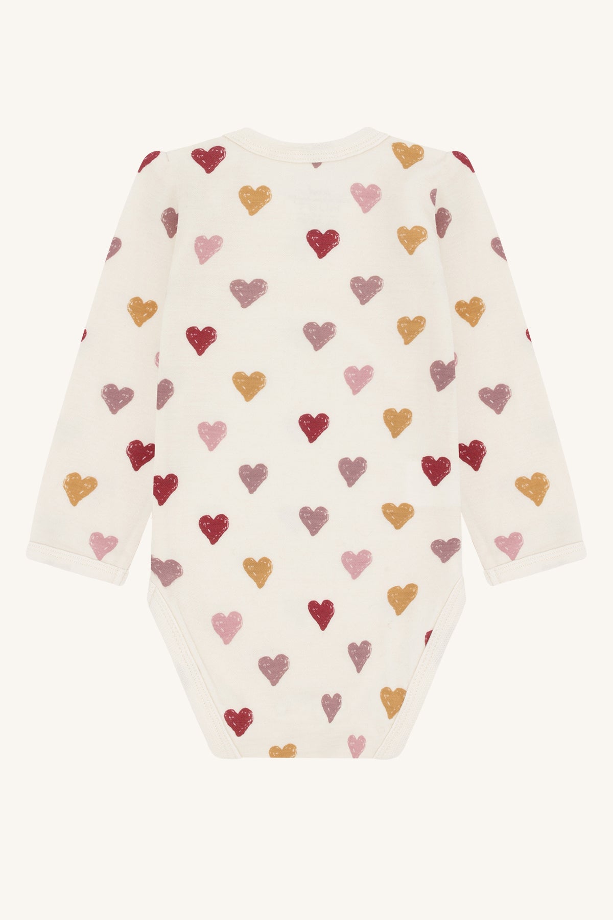 Hust&Claire / HCBaloo Hearts Puff Body Stocking / Off White