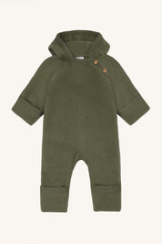 Hust&Claire / HCMevi Hood Wool Fleece / Turtle