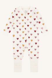 Hust&Claire / HCManu Hearts Puff Nightwear / Off White
