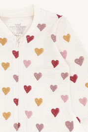 Hust&Claire / HCManu Hearts Puff Nightwear / Off White